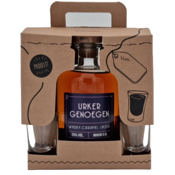 Urker Genoegen Whisky-Caramel Liqueur - Gift Pack