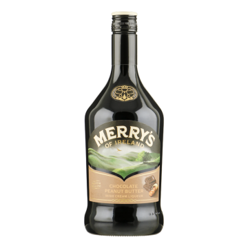 MERRYS chocolate peanut butter Irish cream liqueur