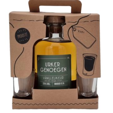 Urker Genoegen Vanille-Likeur Geschenkverpakking
