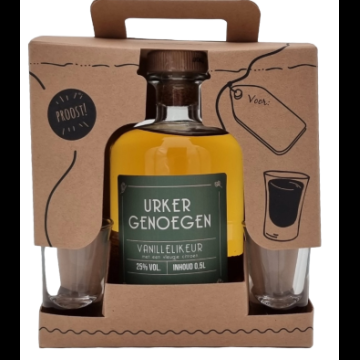 Urker Genoegen Vanille-Likeur Geschenkverpakking